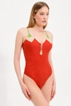 ACCESSORY DETAILED SWIMSUIT