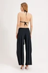 LONG SLIPPED TROUSERS